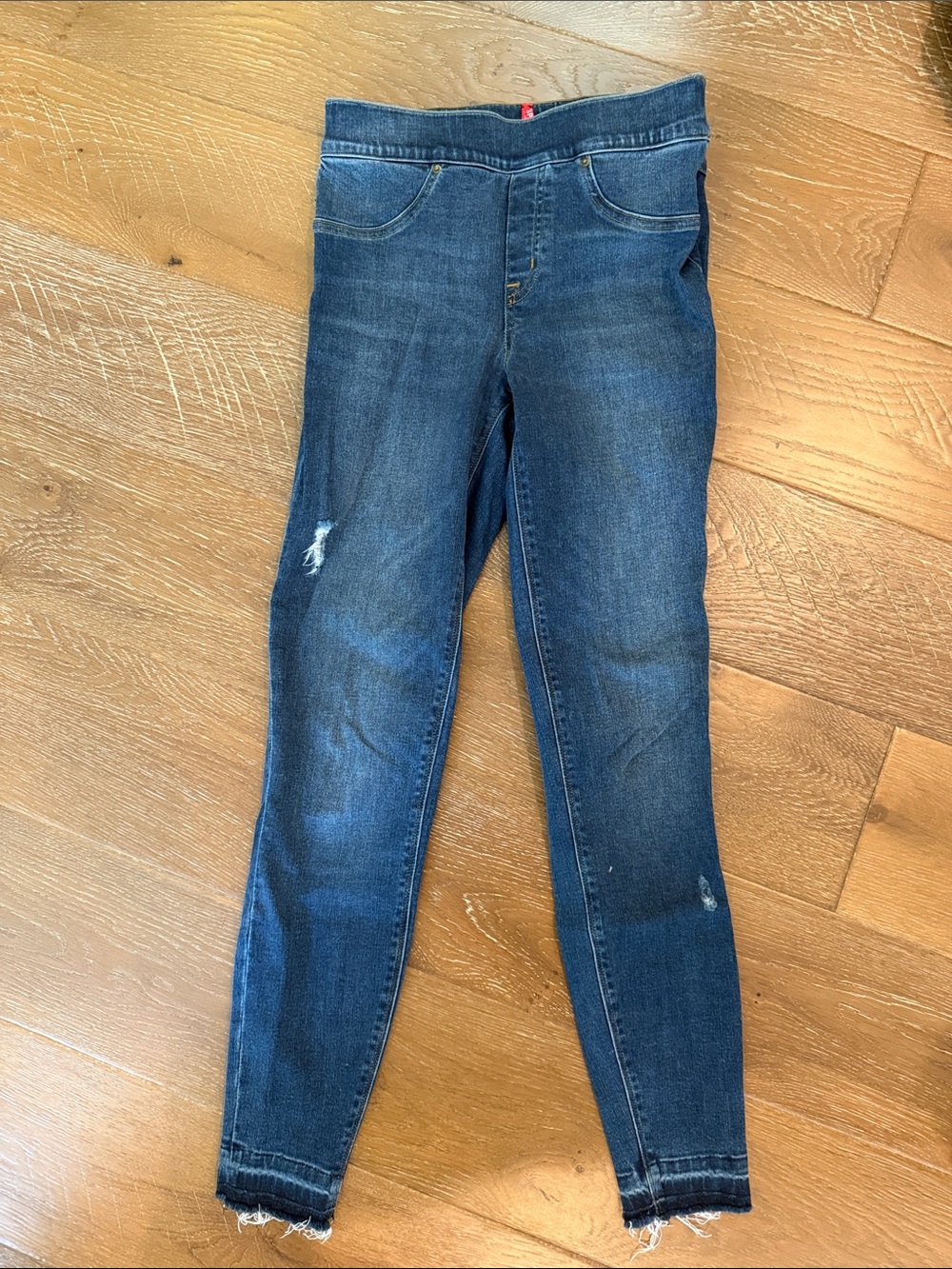 Dark Blue Women's Spanxs Capris